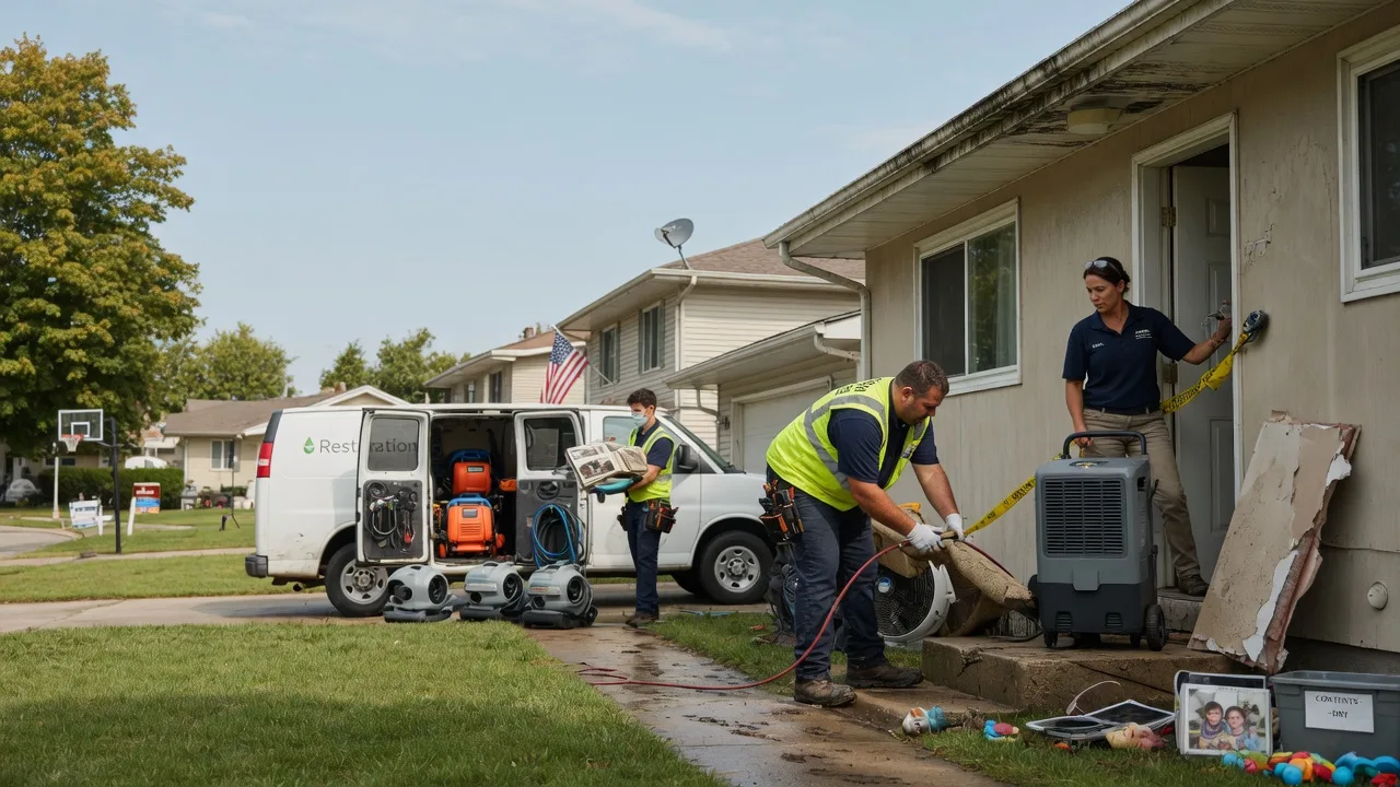 Water Damage Restoration in Orlinda, TN near me